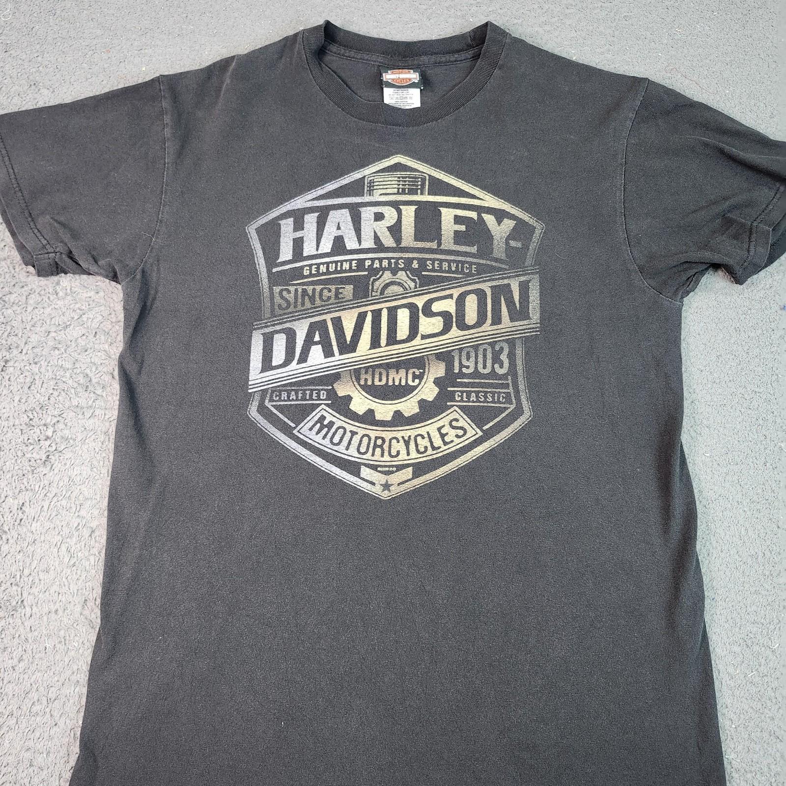 Harley-Davidson Shirt Mens Medium Boswell s Music City Nashville Motorcycle Tee Unisex T-Shirt XXL