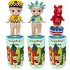 New Angel Figure  New York Series Cute Cake Mini Figurines Dolls Children's Birthday Gifts Ornament
