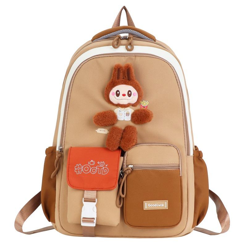 School Bag Backpack Cute Student Fashion Doll Backpack Student Class Backpack