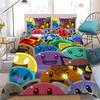 3D Printed S-Slime Rancher Bedding Set Game Duvet Cover Double Twin Full Queen King Adult Kids Bedclothes Quilt Cover