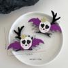 New Halloween Hair Accessories: Pumpkin, Bat, Spider & Skull Hair Clips for Women & Children Stage Performances