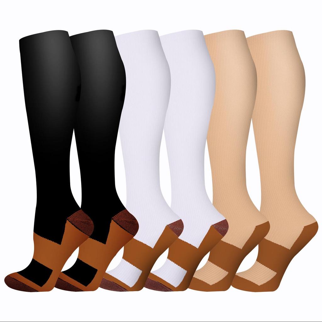Open-Toe Compression Socks for Outdoor Sports and Running