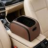 High Quality Leather Auto Storage Box For Front Seat Back Offering Spacious Design And Sturdy Mixed Construction