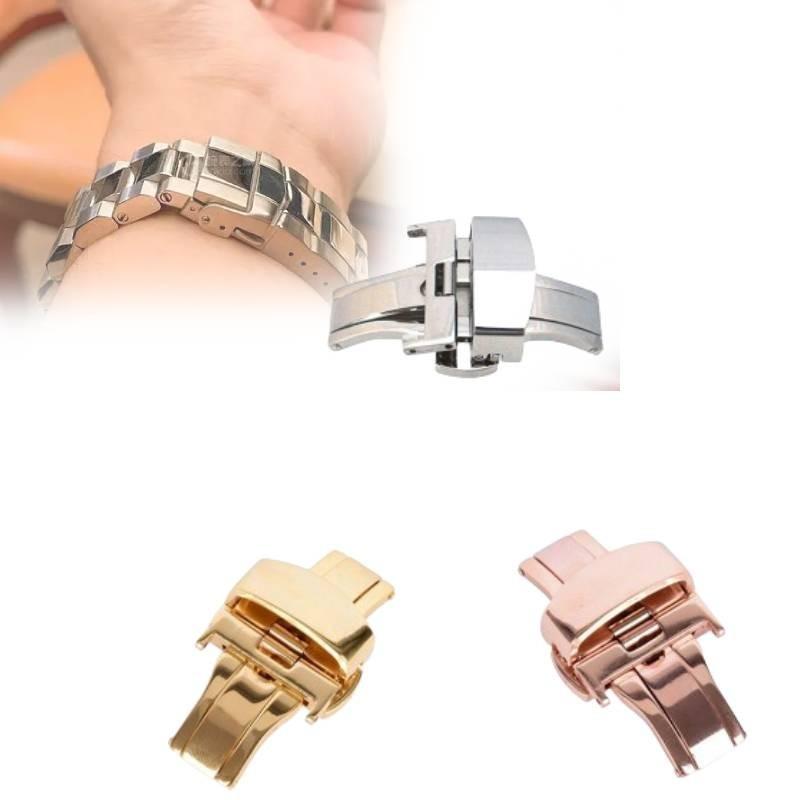 Butterfly Watch Buckle Accessorie Double Buckle Stainless Steel Tool Durable