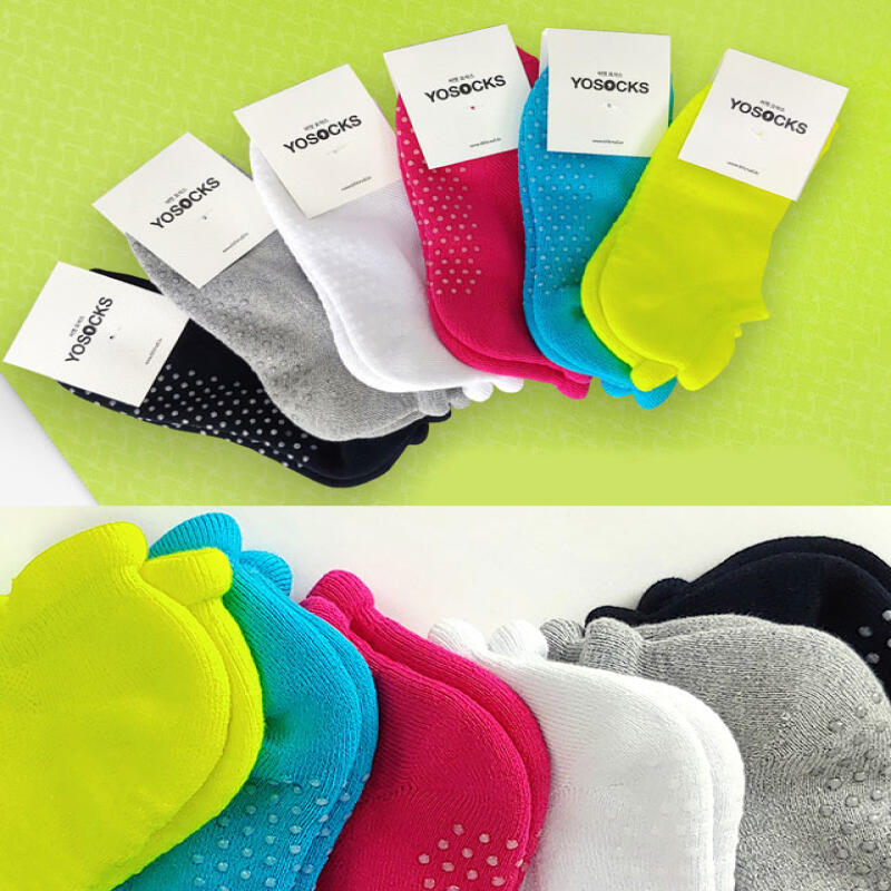 Heimtrainingssocken (grau) Yosocks Heimtrainings-Indoorsocken