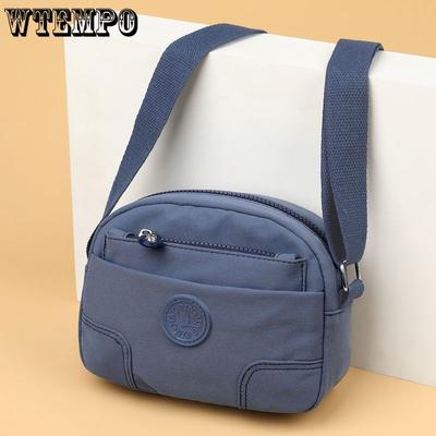 Women's Crossbody Bag Canvas Versatile Shoulder Bag Korean Version Simple and Stylish Personality Large Capacity