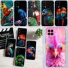 Parrot Bird Transparent Phone Case for Motorola Moto G7 G8 G9 G84 G85 G73 G24 G15 Z2 Play Power Plus