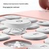 OLOEY Portable Wireless Bluetooth Round Cap Keyboard
