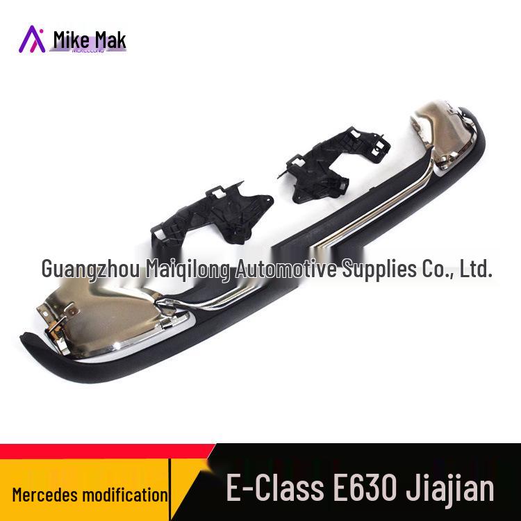 M-B 14w212 Exhaust Tail Kit: E260/E300 Rear Lip & Nozzle