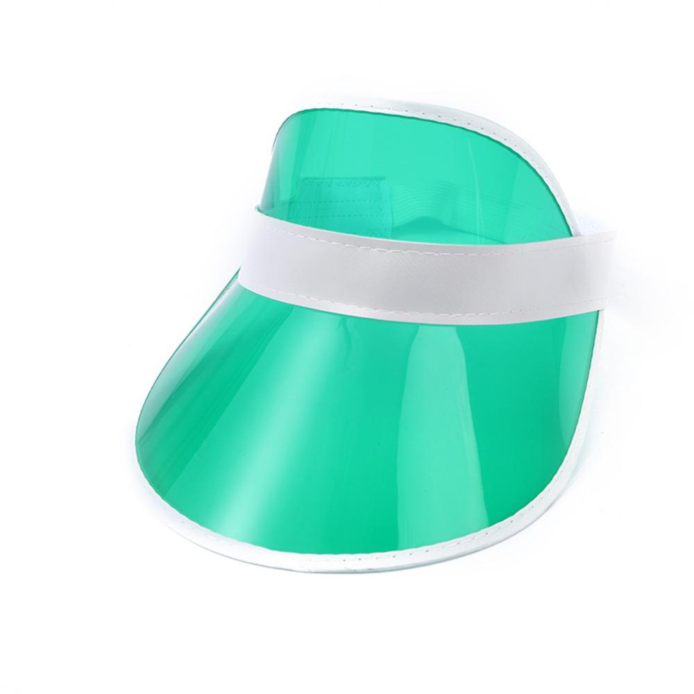 Flexible Sunshade Hat Sun-Proof Sun Cap Hot Sale Transparent Sun Visor Hat  Unisex