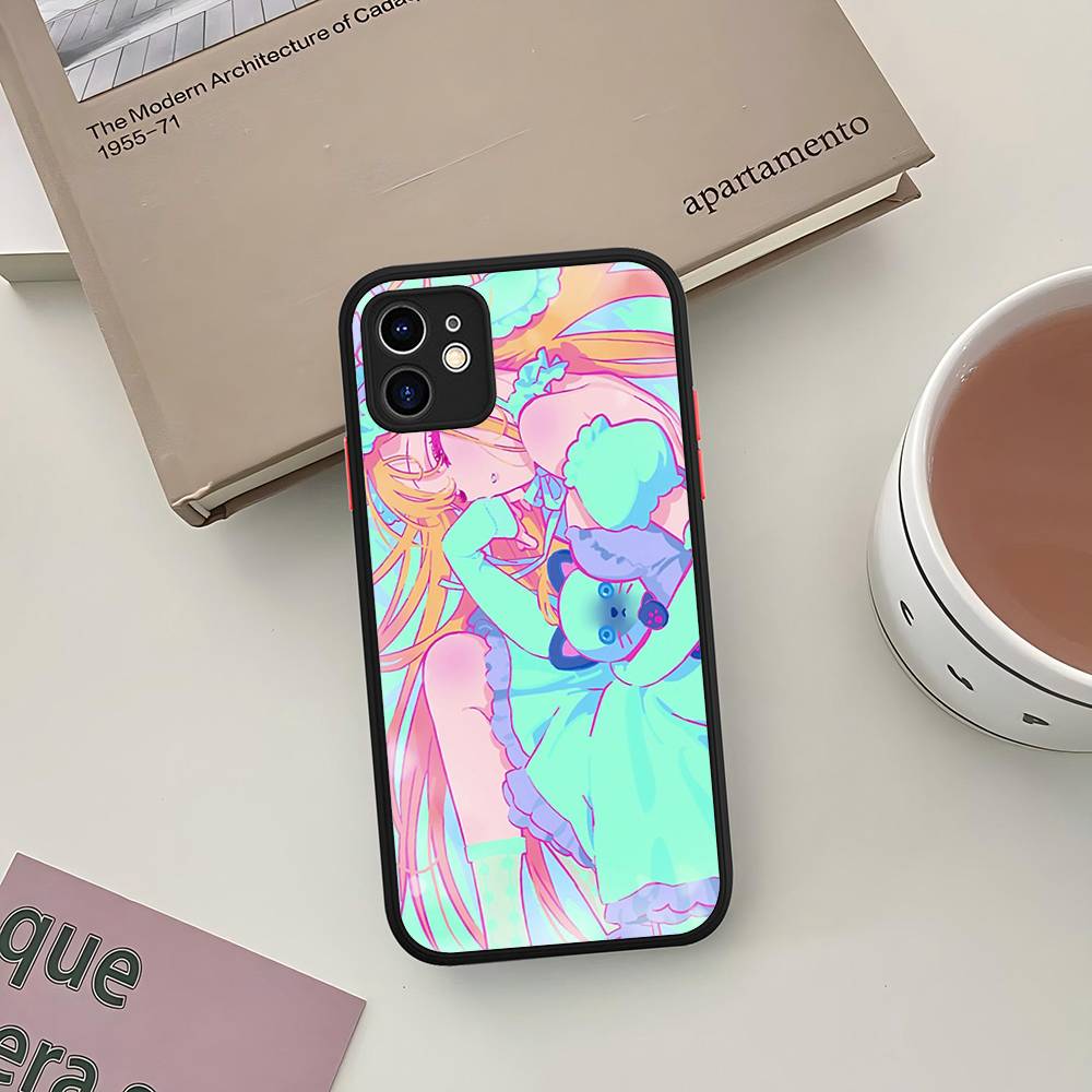 Anime My Dress-Up Darling Phone Case For iPhone 11 12 13 14 15 16 Pro Plus X XS MAX Matte Bumper Shockproof Cover
