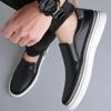 Men's Handmade Genuine Leather Casual Shoes 2025 New Luxury Brand Loafers Man Flats Comfortable Slip On Driving Shoes Moccasins