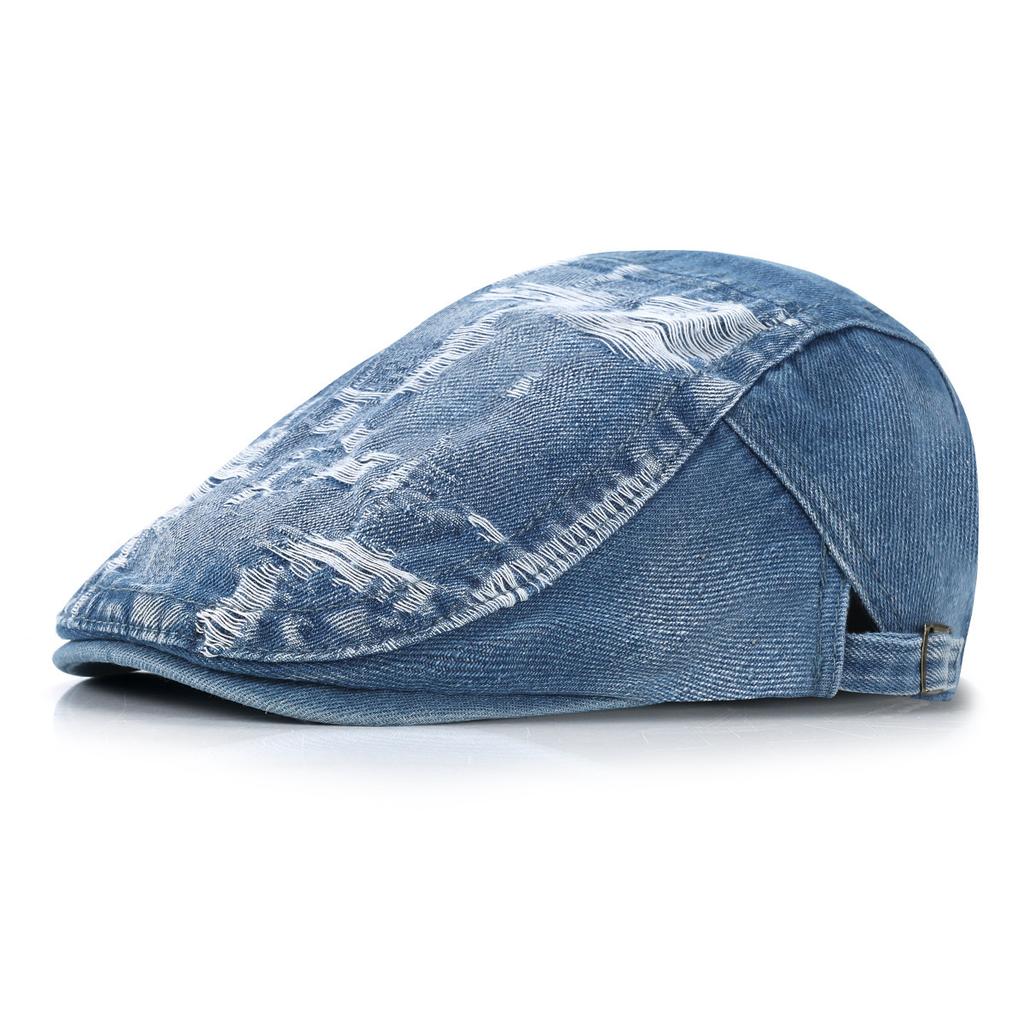 Summer Retro Flower Embroidery Forward Hat Children Go Out To Show Their Faces Small Versatile Fashionable Beret