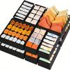 Fabric Socks & Underwear Organizers,Foldable Closet Storage Box for Socks, Underwear, Ties - Bedroom & Home, Closet Organization