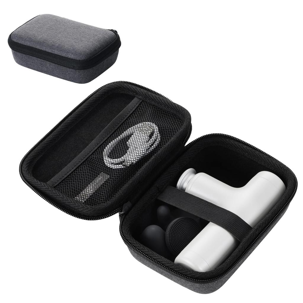 ELECOM Exa Gun Case for Doctor Air EVA Black REG-04 Series, Semi-Hard Material, (HCR-SHC04BK)