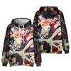 Dandadan 3D Print Hoodie Unisex Anime Pullover Sweatshirt Drawstring Kangaroo Pocket Long Sleeve Graphic Streetwear Hooded Top For Anime Fans