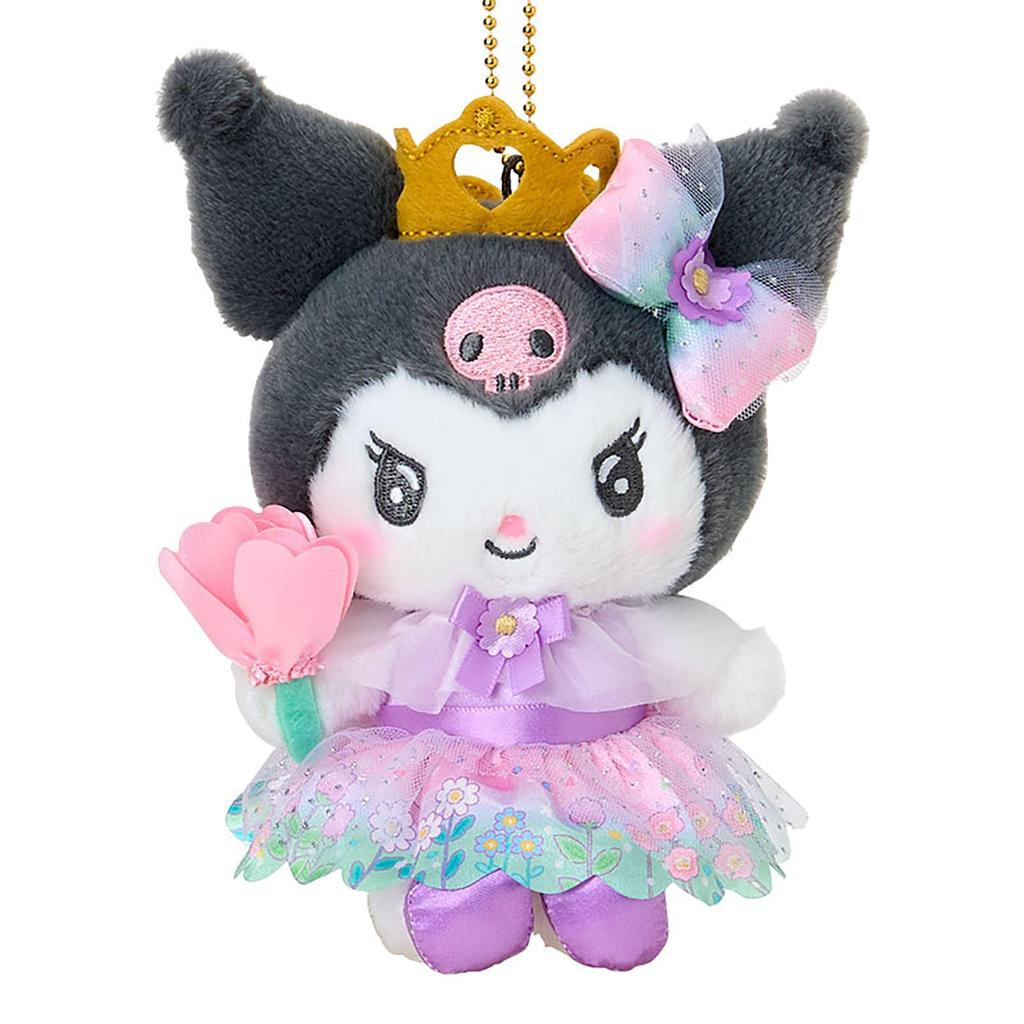 Sanrio Kuromi Mascot Holder Is the Exciting Ages 6 and 629316 (Everyone Star! Design), Polyester, Up,