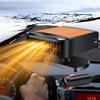 Fast Heating 12V 200W Car Heater Defroster Portable Demister Fan for Windshield Ice Removal Anti Fog Truck Vehicle Accessories