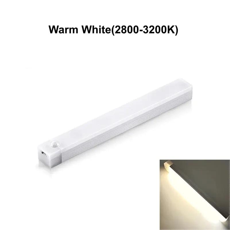 LED Motion Sensor Light Wireless LED Night Light Type C Rechargeable Light Cabinet Wardrobe Lamp Staircase Backlight For Kitchen