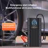 Portable Tire Inflator Air Pump Compact Rechargeable Air Compressors For Ball Motorcycle Fast Inflation Electric Air Pump