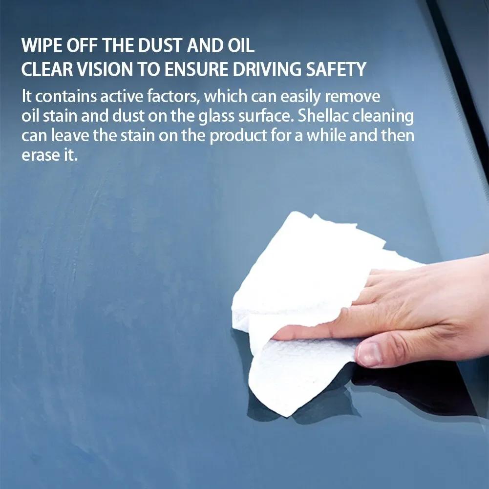 50ml/100ml Glass Oil Film Removing Paste Stripper Water Repellent Eliminates Coatings Window Cleaner NO.20