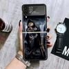 Reaper Skull Skeleton Gun Cases For Samsung Galaxy Z Flip 4 5 6 7 3 Z Flip7 Flip6 Flip4 Flip5 Flip3 5G Hard Shockproof Fundas Co