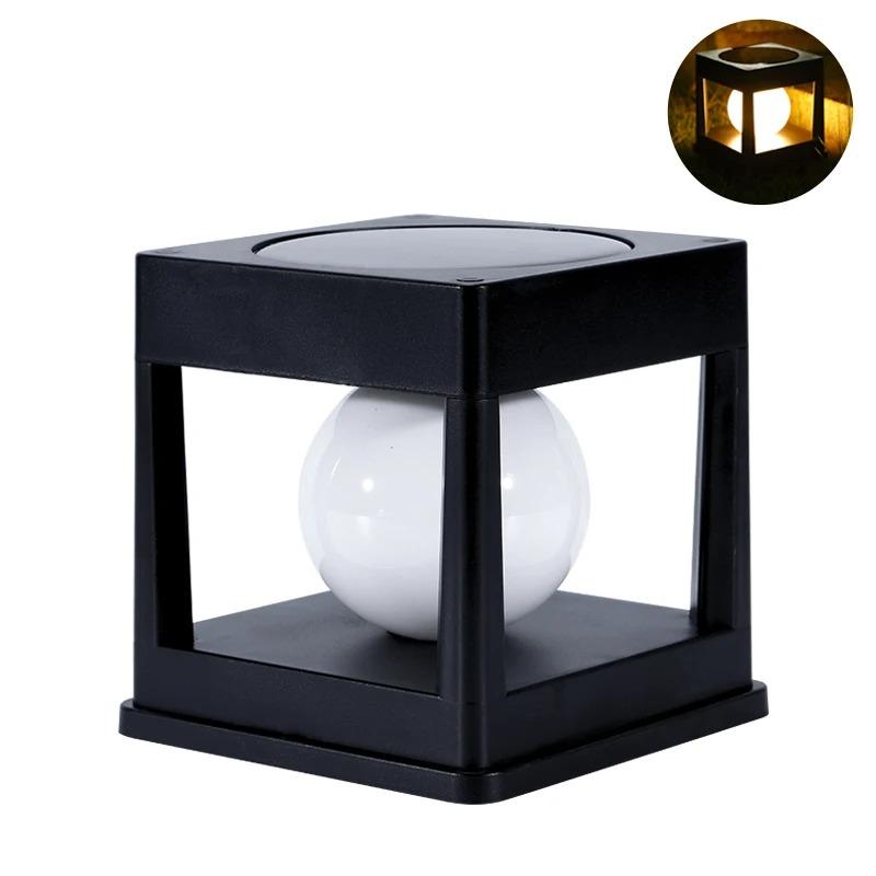 Solar Post Light Outdoor Post Caps Light Solar Fence Post Lamp Pillar Light Waterproof for Wooden Posts Patio Yard Camping Decor