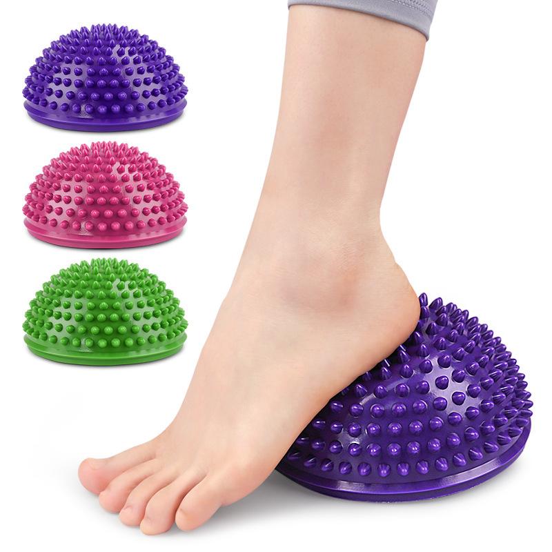 Children's Sensory Integration Training, Tactile Ball, Hand-push Air Needle, Simple Balance Training Pad, Semi-round Durian Ball Fitness Yu