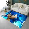 Classic S-Sonic Cartoon Game Carpet Rug for Playroom Bedroom Living Room Sofa Home Decor,kid Area Rug Non-slip Floor Mat Gift