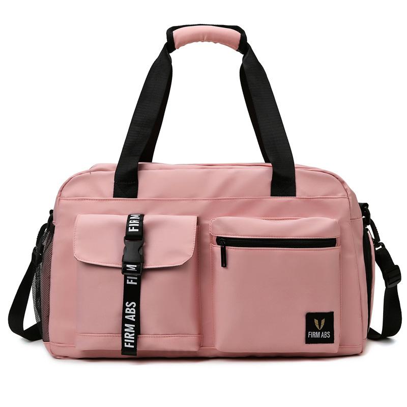 Sport Fitness Tasche, Neue Nass- und Trockentrennung Doppeltasche Gepäck, Modische Textur, Einfache und Beliebte Großraum-Reisetasche