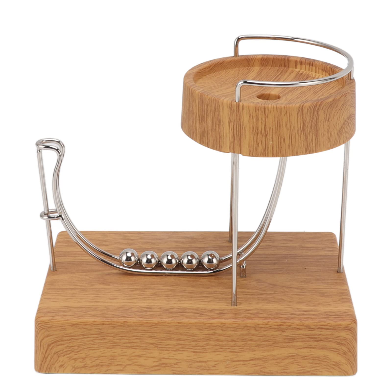 

TOPINCN Perpetual Motion Machine Toy, ABS Material, Quiet Design, Desk Decor, Kids Educational Gift, Educational Toy, Physics Educational Toy, Battery