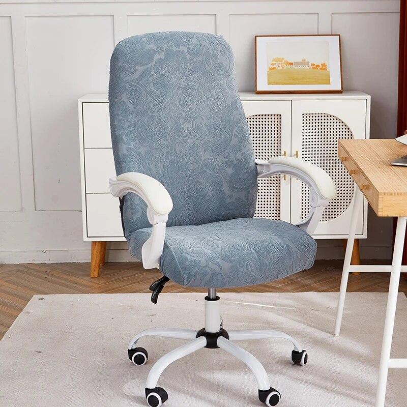 Thicken Computer Armchair Seat Cover Elastic Office Gaming Chair Cover Home Stretch Chairs Slipcovers Housse De Chaise
