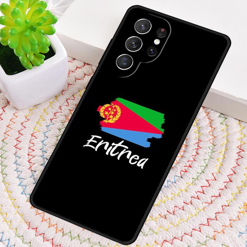 Eritrea Flag Soft Phone Case for Samsung Galaxy Note 10 Pro S26 Ultra S23 S24 FE S25 S21 S22 PLUS Shockproof Cove