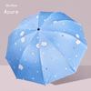 Manual Large Folding Umbrella for Female Students, Dual-Purpose Sun and Rain Umbrella, Sun Protection Umbrella