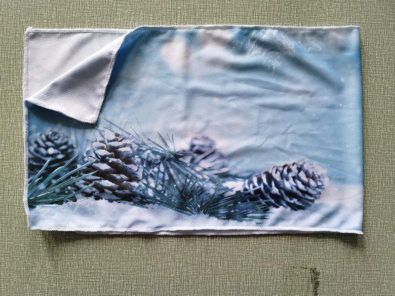 Microfiber Cooling Sports Towel – Digital Print Sweat-Absorbing Outdoor Fitness Towel