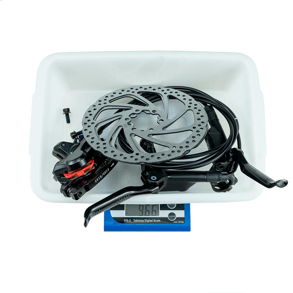 ZRACE MT100 Mountain Bike Hydraulic Brake, MTB Oil Pressure Disc Brake Set, Front and Rear Brake