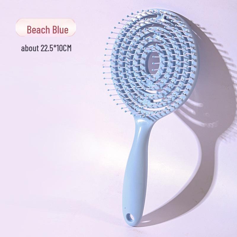 Macaron Color Lollipop-Shaped Comb for Fluffy Hairstyles