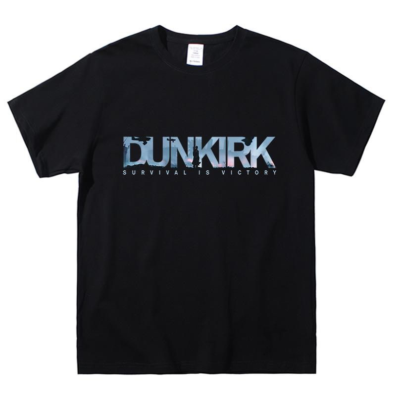 

2025 American Film Dunkirk Dunkirk Printed Short Sleeve T-shirt for Men and Women Summer Cotton Tide High Quality Luxury Brand XXXXXL