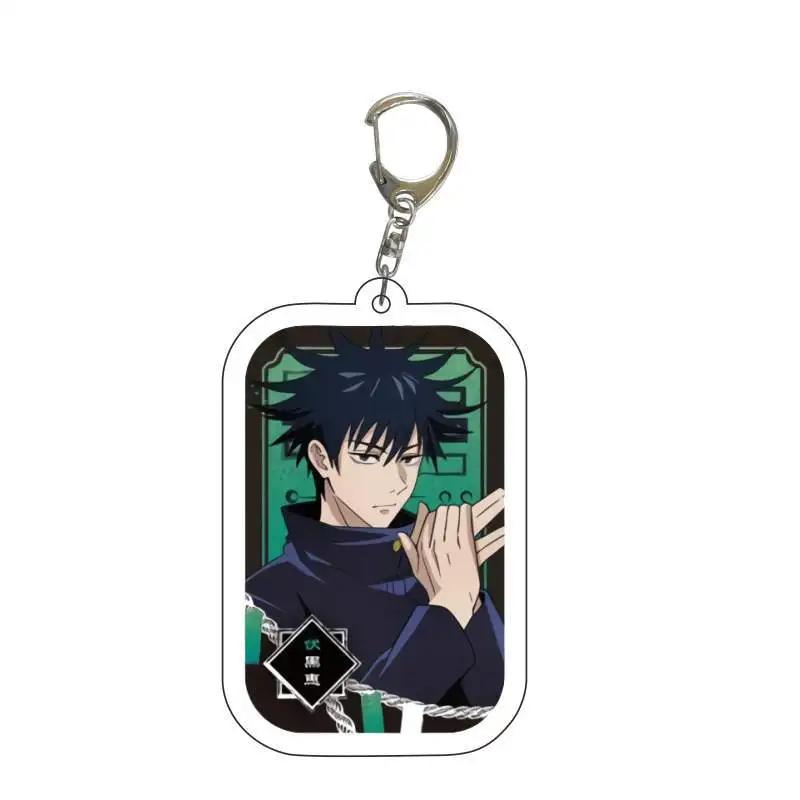 Jujutsu Kaisen Anime Schlüsselanhänger Itadori Yuji Gojo Satoru Cartoon Acryl Taschenanhänger Schlüsselanhänger Anhänger Cos Zubehör