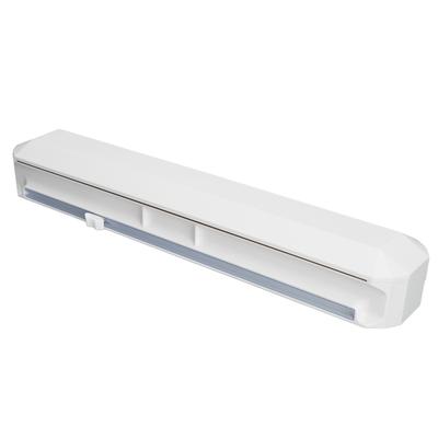 Plastic Wrap Dispenser with Slide Cutter Smooth Cutting Adjustable Reusable Cling Film Dispenser