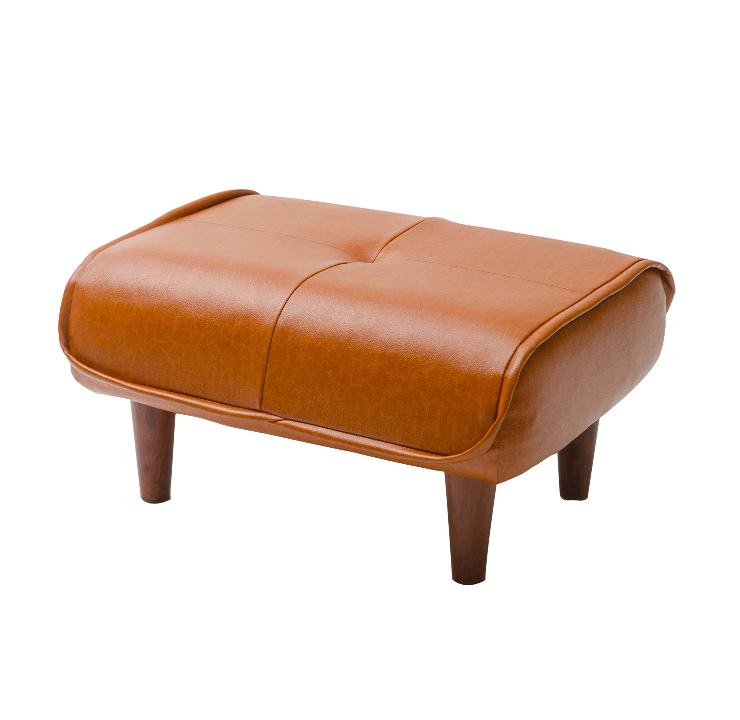 

Cellutane Made in Japan Ottoman Waraku no Single Pocket Vintage High (Cellutane) Stool, Footrest, Kiwami, Seater, Coil, Camel, Resilience,