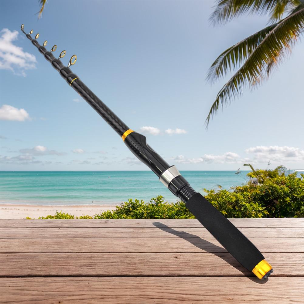 Carbon Fiber Fishing Rod Telescopic Carp Fishing Rod Travel Rod Fishing Accessories for Carp Fishing