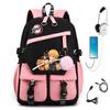 Primary and Secondary School Students Double Shoulder Schoolbag Personalized Multi-functional Student Schoolbag