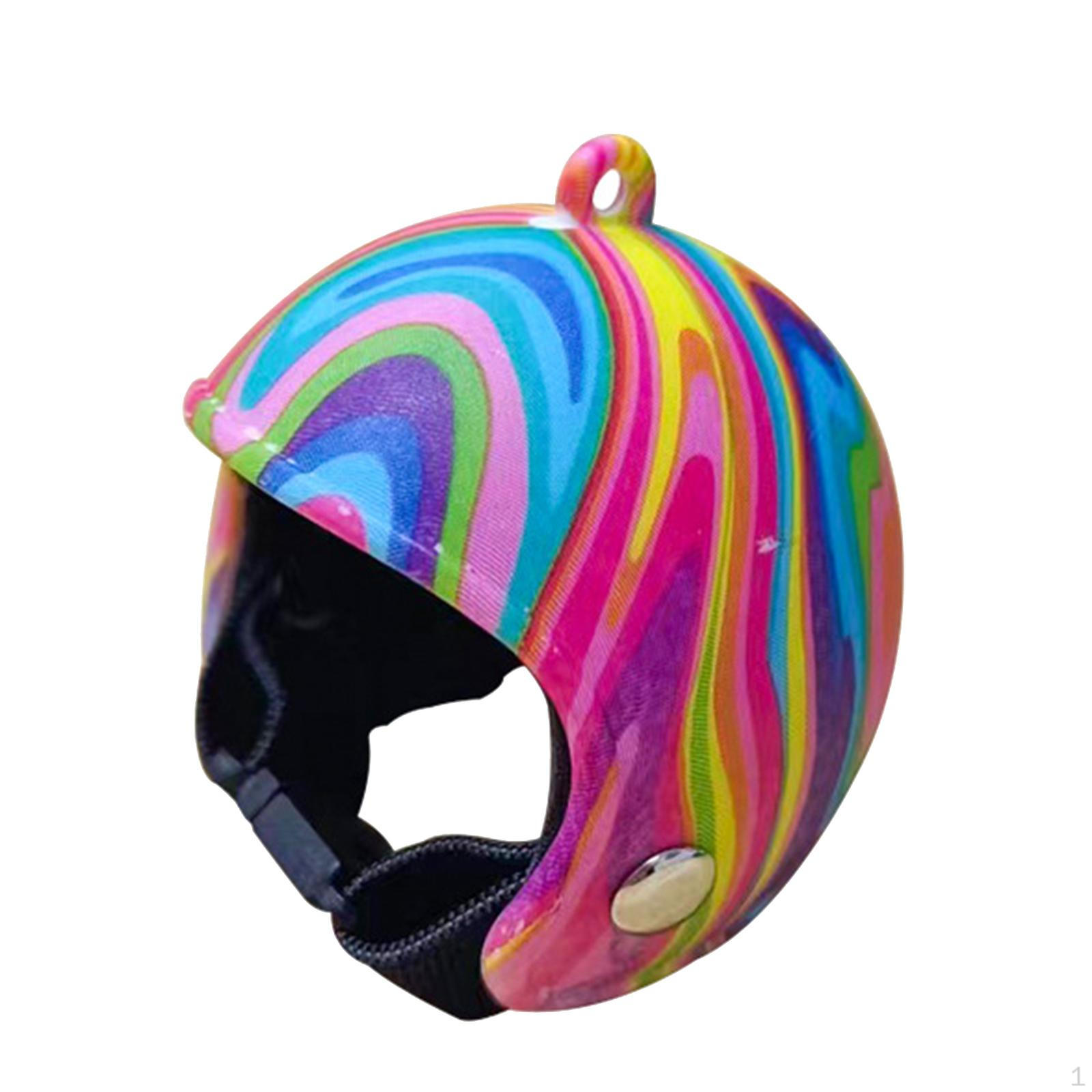 

Куриный шлем-кепка для домашних животных, защитный головной убор для птиц, уток, косплея, походов multicolor