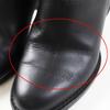 Great Valentino Garavani Short Boots With Rock Studs Black Leather Women 35.5 Used