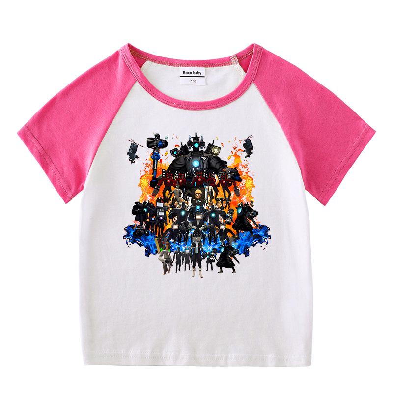 2026 Kids' Summer Outfit: Boys & Girls Short Sleeve T-shirt and Shorts - Casual Sports Two-Piece Set