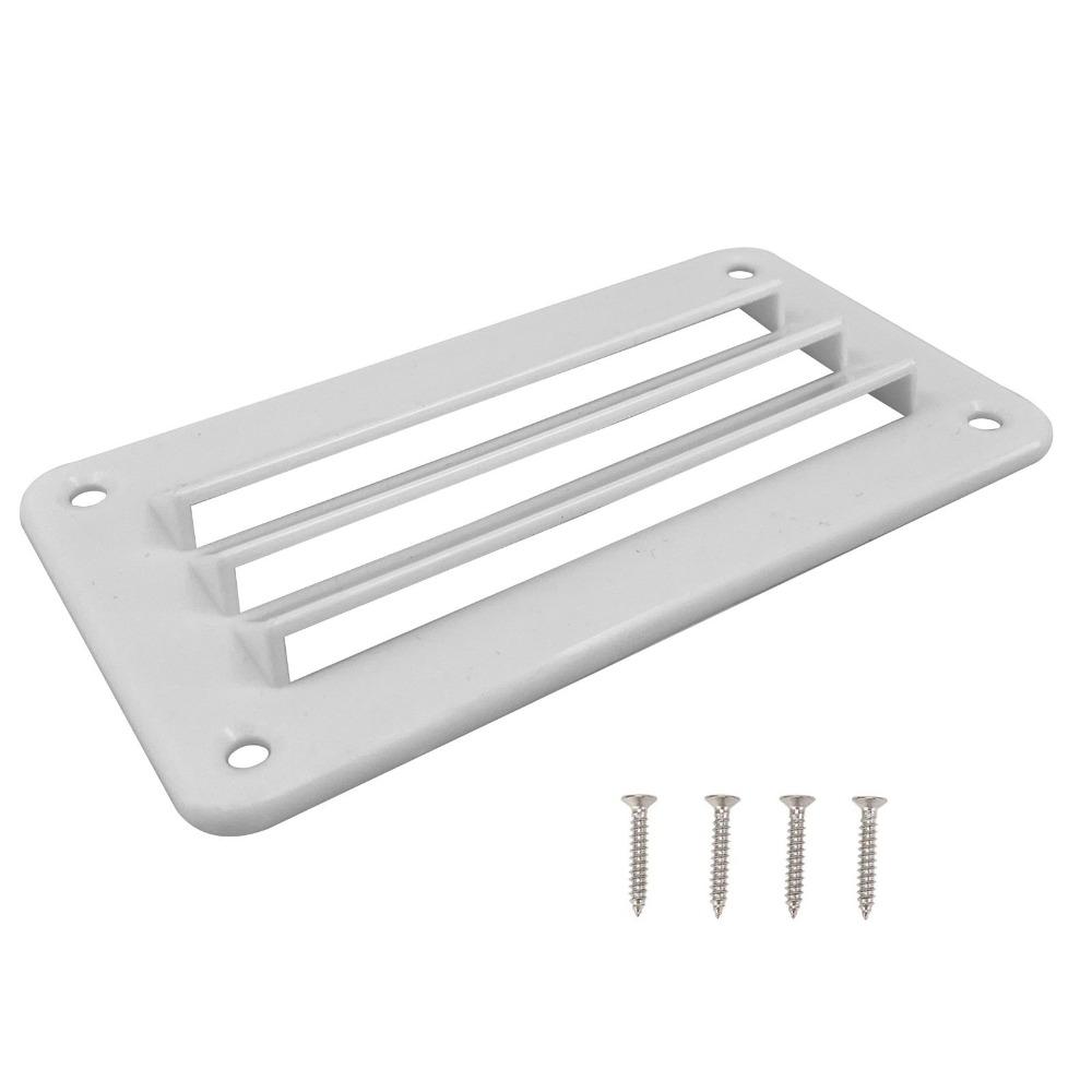 

Durable Professional RV Air Vent Louver Yacht Boat Accessories Ventilation Outlet Grille Bathroom Office Exhaust Fan Louver білий