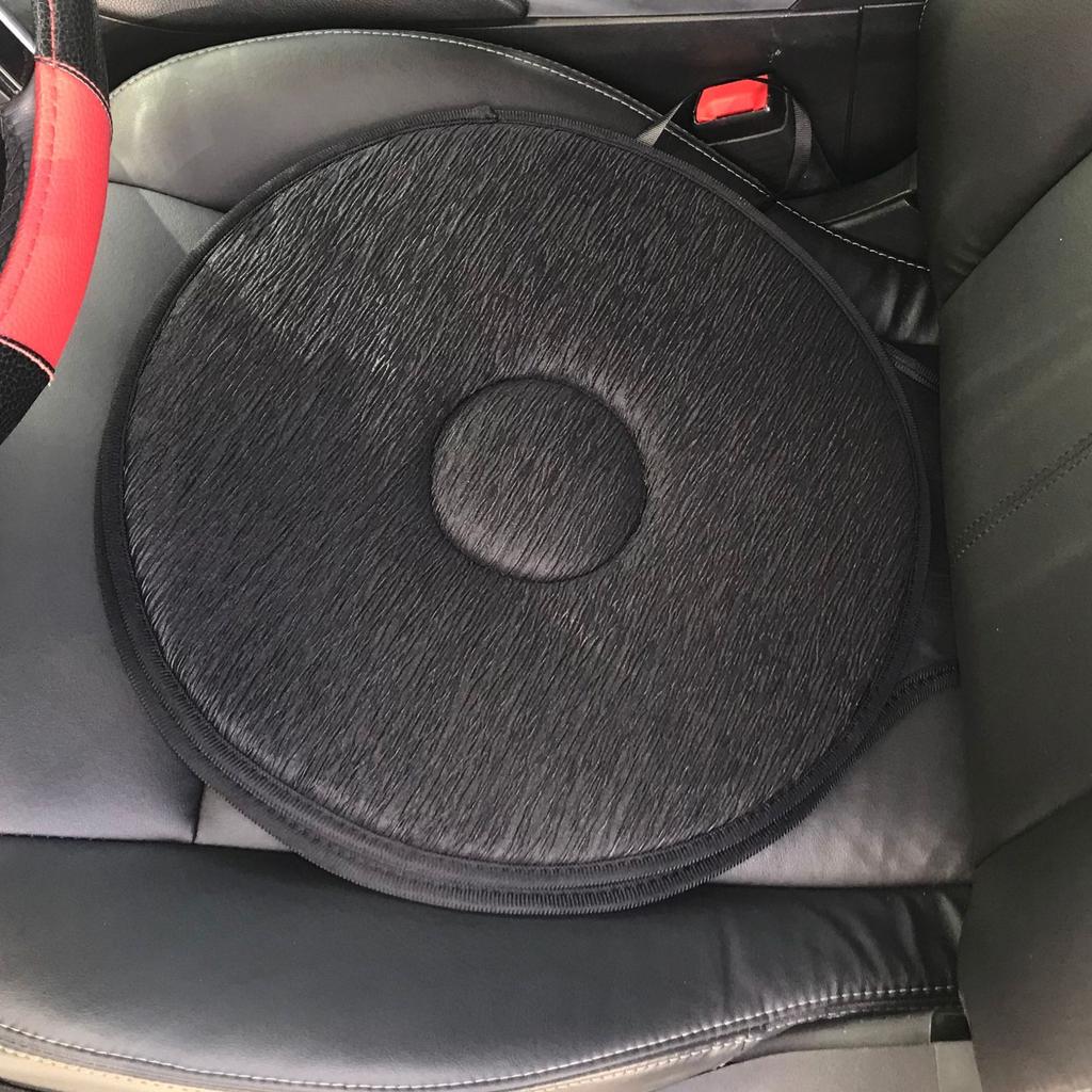 Swivel Cushion 360 Degree Rotating Car Chair Seat Cushion Mobility Aid Chair Seat Revolving Cushion Memory Foam Mat Portable