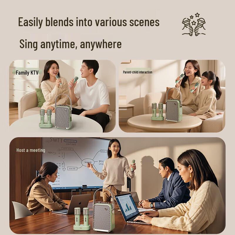 Divoom SongBird-HQ2 Oriental Qingluan KTV Bluetooth Speaker System CN Plug (adapter Included)