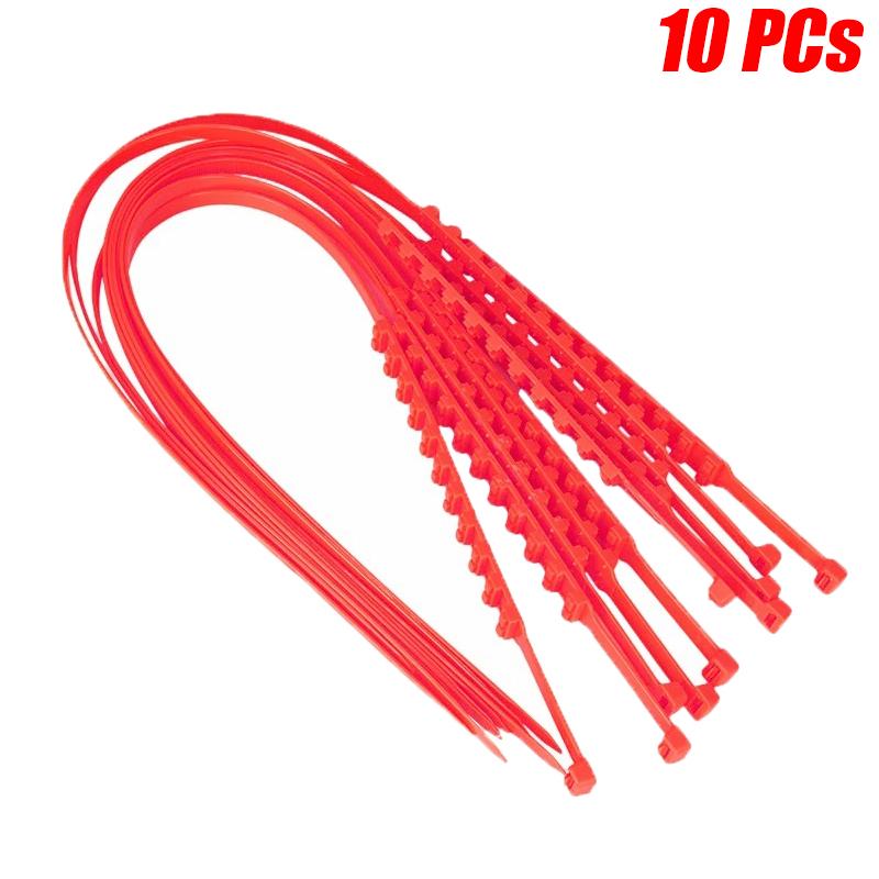 10/40PCs Winter Universal Car Tire Anti-Slip Snow Chains Anti-skid Motorcycle Car Tyre Wheel Tie Emergency Car Accessories